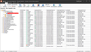 Überblick über die vollständige Dokumentenhistorie in QBD.Net