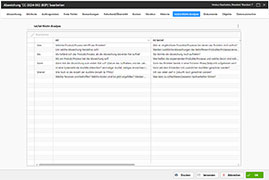 Ist/Ist-Nicht-Analyse in der Reklamationsmanagement-Software REM.Net