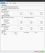 Hinterlegte und anpassbare Vorgabewerte in SRM.Net