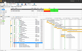 Projektvisualisierung via Gantt-Diagramm