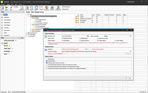 Audit Provision with qxhub