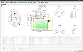 CAD-Viewer inkl. Werteverlauf