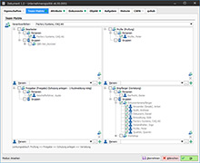 Teammatrix mit individuellen Lenkungsdefinitionen in QBD.Net