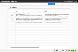 Is/Is Not Analysis in the Complaint Management Software REM.Net