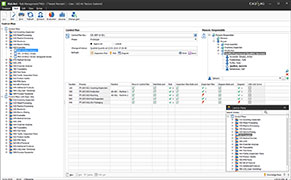 Control plan with synchronization of inspection plan and flow chart