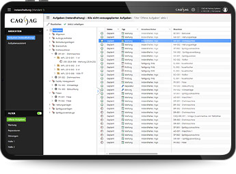 History in the CMMS software PMS.Net